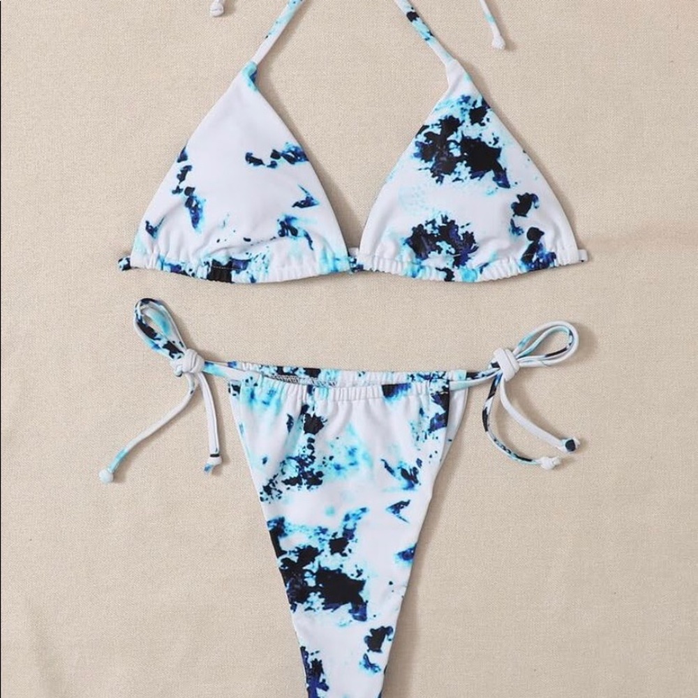 Tie dye bikini SET